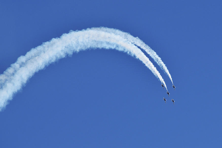 Tucson Photograph - Thunderbirds Command the Skies by Chance Kafka