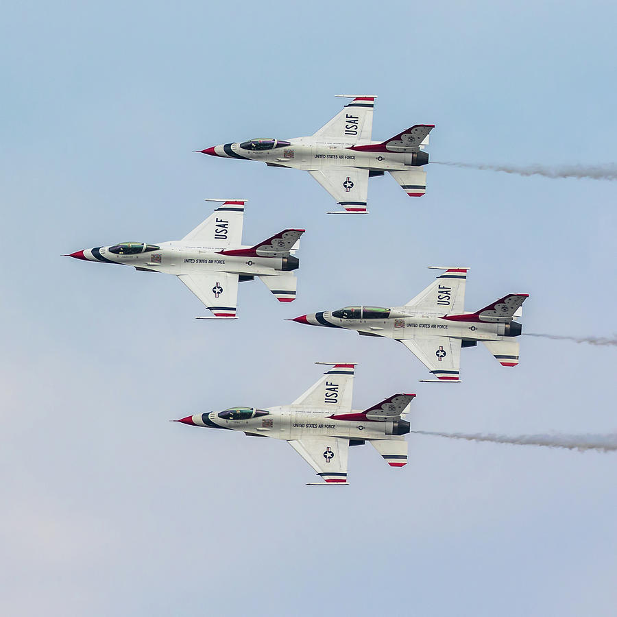 Thunderbirds Diamond Photograph by Brian Birrell