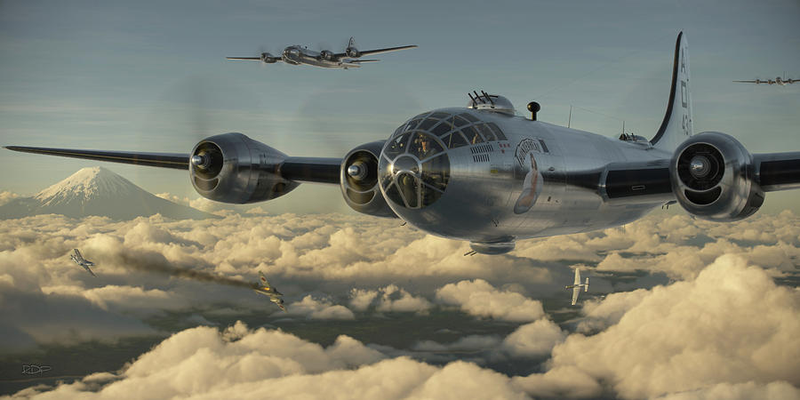 B-29 Digital Art - Thunderhead by Robert Perry