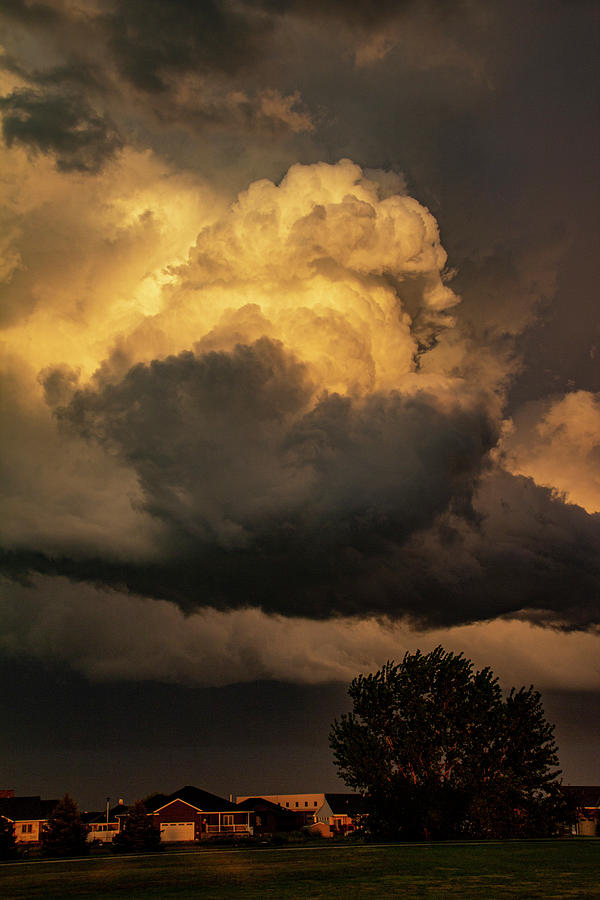 Thunderstorm and Thunderheads 028 Photograph by Dale Kaminski