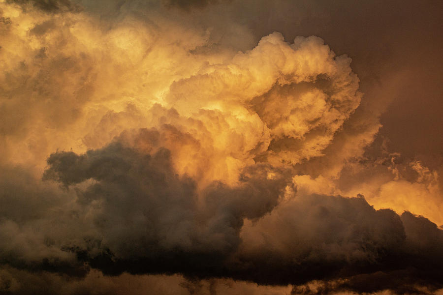 Thunderstorm and Thunderheads 034 Photograph by Dale Kaminski