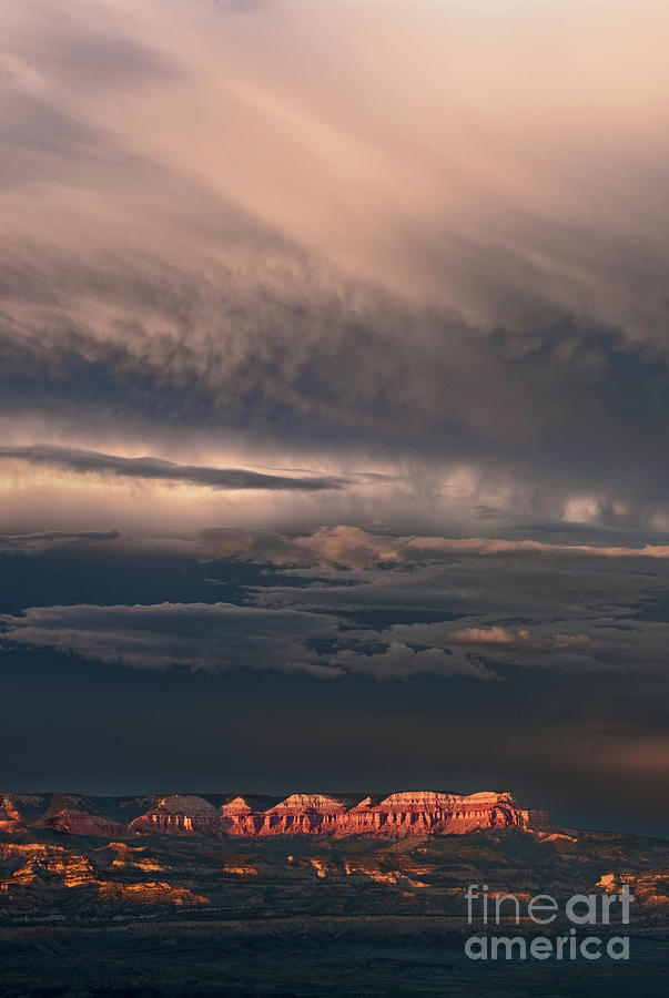 Thunderstorm Over Bryce Point Bryce Canyon National Park Utah Photograph by Dave Welling