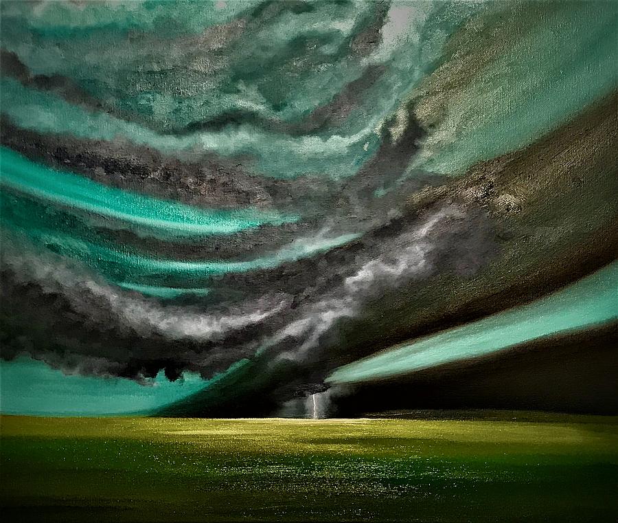 Thunderstorm Painting by Willy Proctor