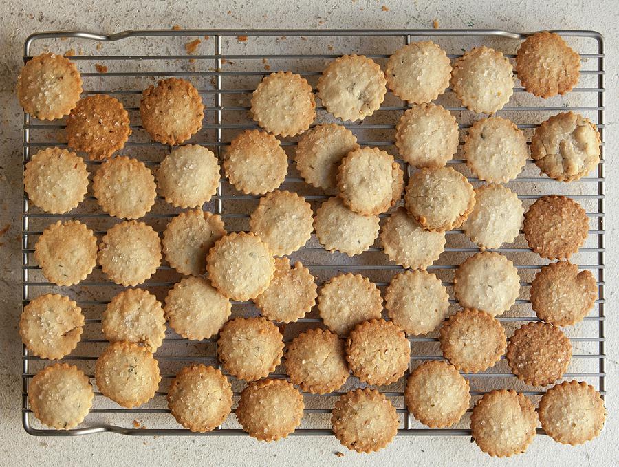 Thyme Butter Biscuits Photograph by Rene Comet