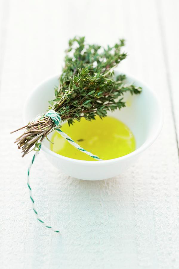 Thyme Oil Photograph by Michael Wissing