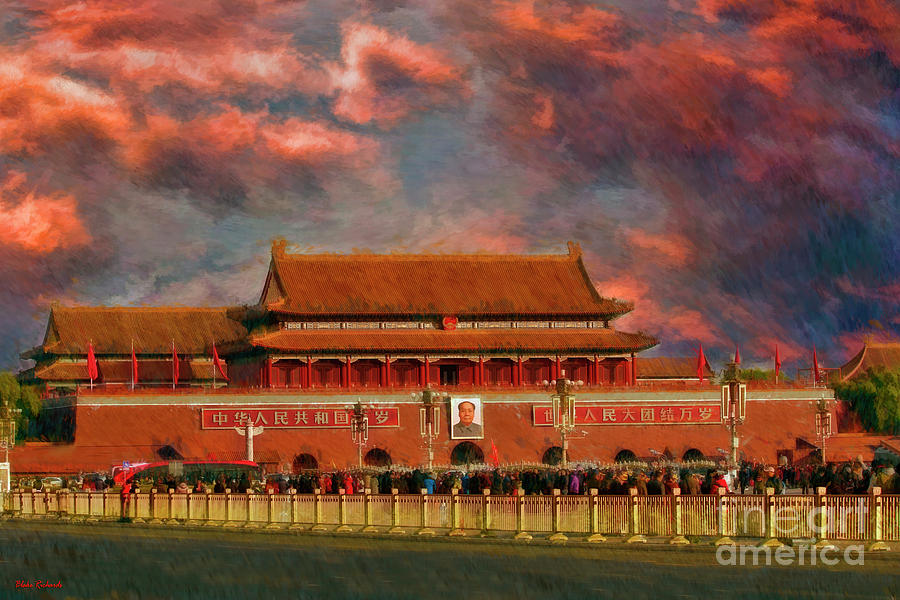 Tiananmen Square Beijing  Photograph by Blake Richards