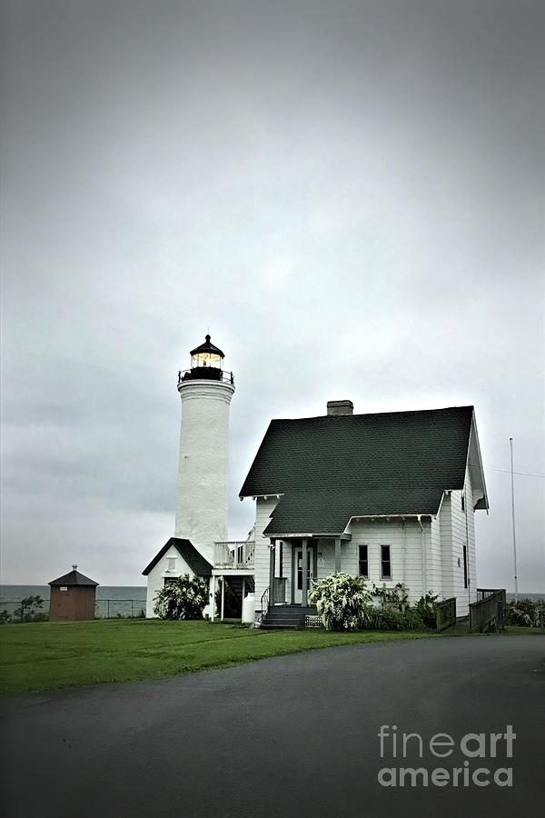 Lighthouse Photograph -  Tibbetts Point by Michael Lang