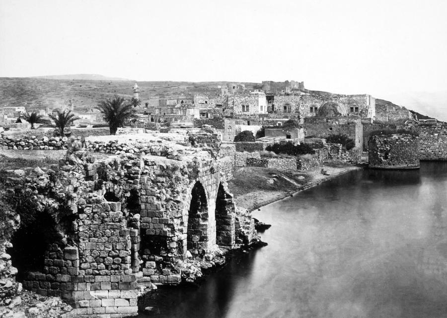 Tiberias 1862 Photograph by Munir Alawi