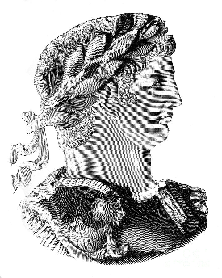 Tiberius Caesar, 1902 Drawing by Print Collector