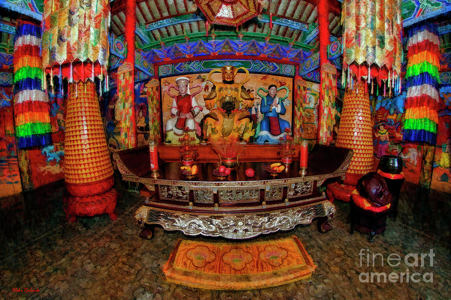 Tibetan Buddhist Temple China Photograph by Blake Richards
