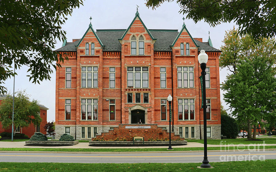 Tiffin University Main Classroom Building 5436b Photograph By Jack ...