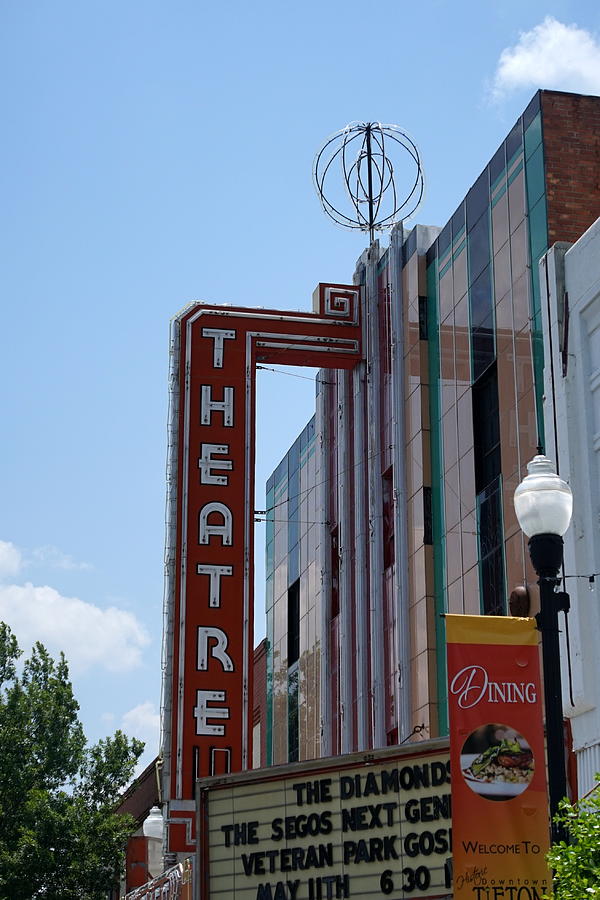 Tifton Theatre Photograph by Laurie Perry