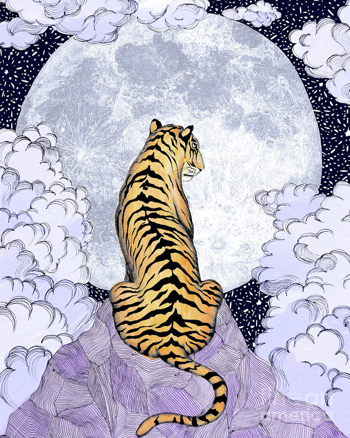 Tiger Moon by Ella Mazur