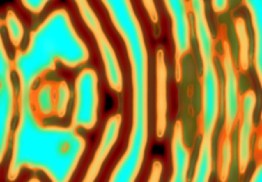 tiger Stripes Blue and Brown by AJP tiger Stripes Blue and Brown by AJP