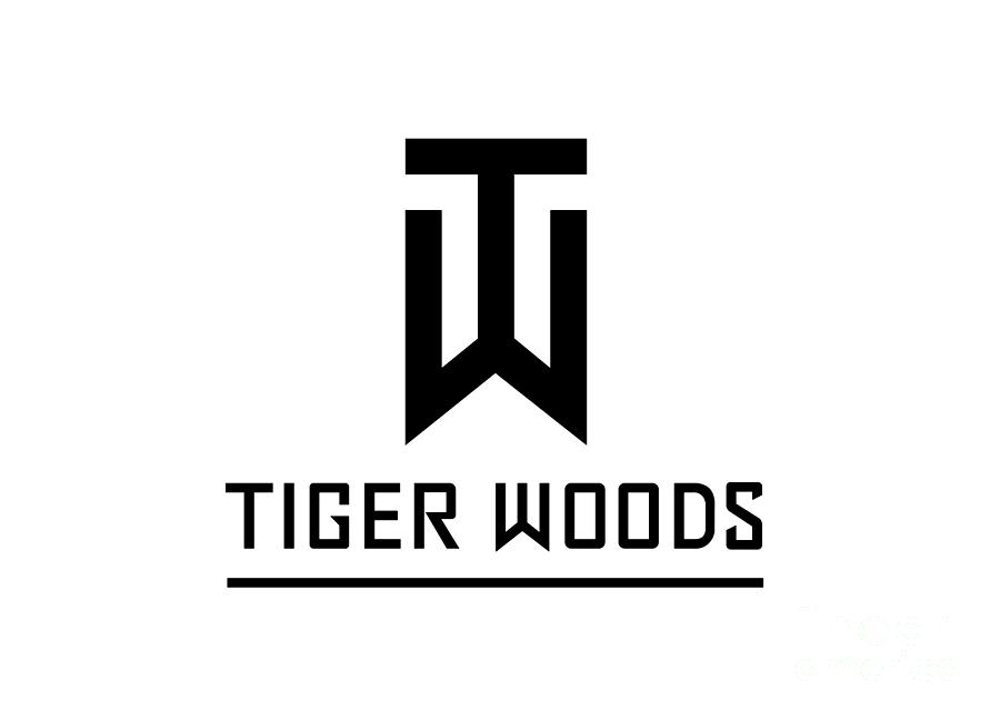 Tiger Woods Logo Digital Art by Litha Ken