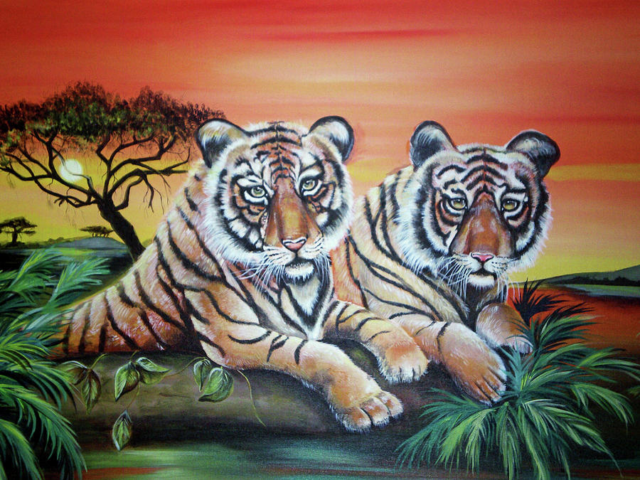 Tigers Paintings