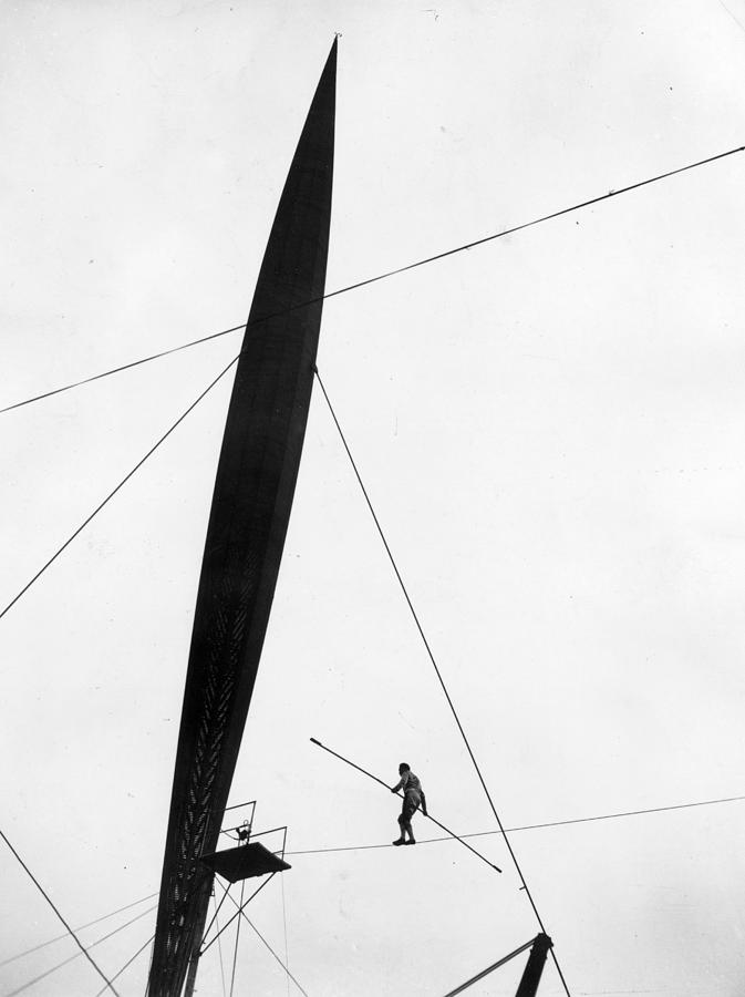 Tightrope Walk Photograph by J. Wilds