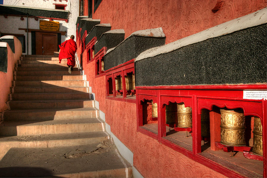 Tikse Monastery Reds Photograph by Photo ©tan Yilmaz