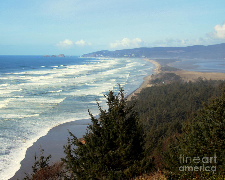 Tillamook Bay Oregon Coast Photograph by Charlene Cox - Fine Art America