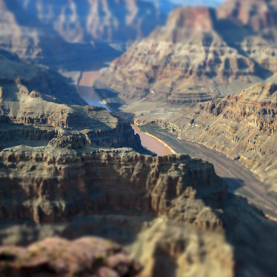 Tiltshifted Grand Canyon by Dave Matchett Tiltshifted Grand Canyon by Dave Matchett