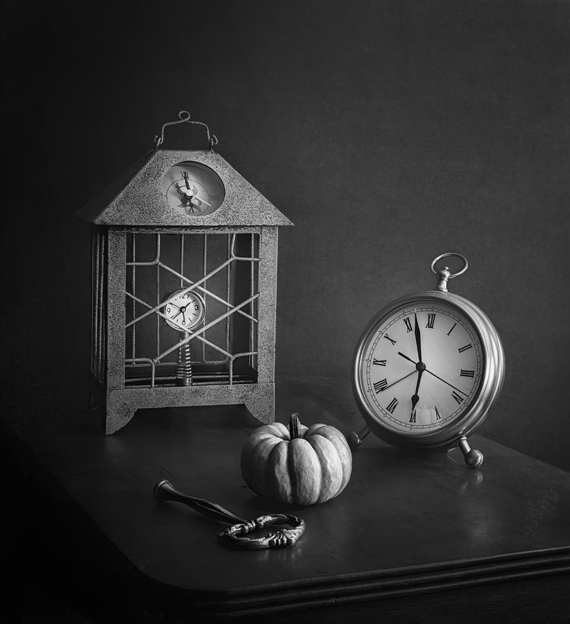 Pumpkin Photograph - Time And Cage by Gu And Hongchao