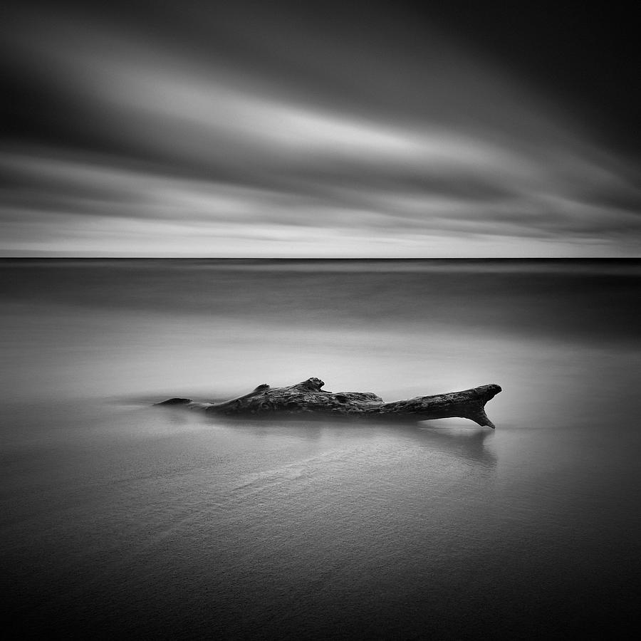 Black And White Photograph - Time And Tide by Przemys?aw Wielicki