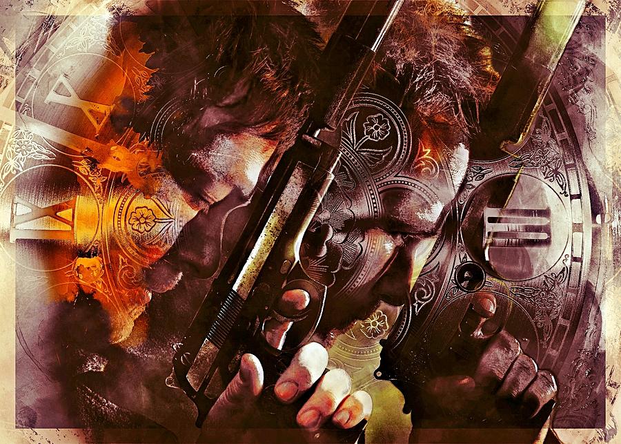 Sean Patrick Flanery Digital Art - Time For Saints by Rachel Maytum Sean Patrick Flanery Digital Art - Time For Saints by Rachel Maytum
