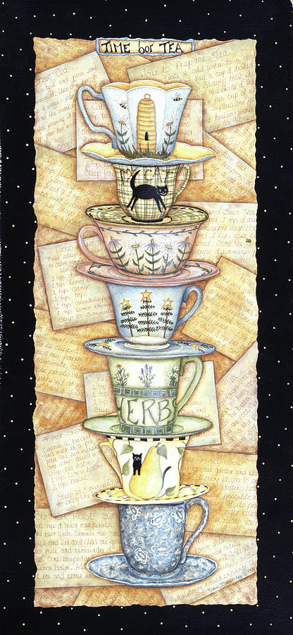 Time For Tea Painting by Robin Betterley