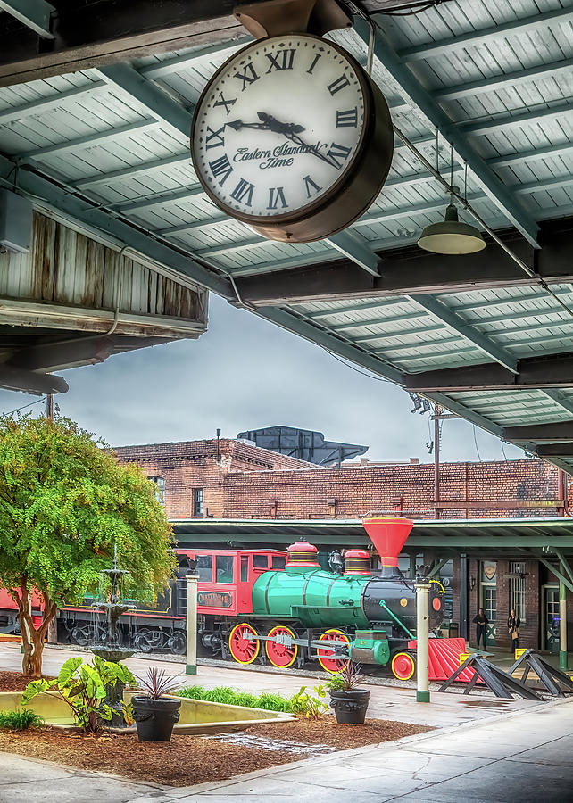 Time for the Choo Choo Photograph by Susan Rissi Tregoning
