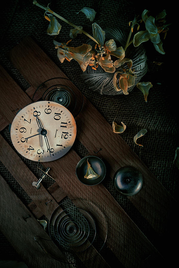 Time Is Up Photograph by Golubeva Nataly