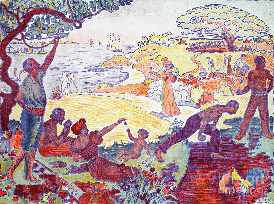 Time Of Harmony, 1895-96 Painting by Paul Signac