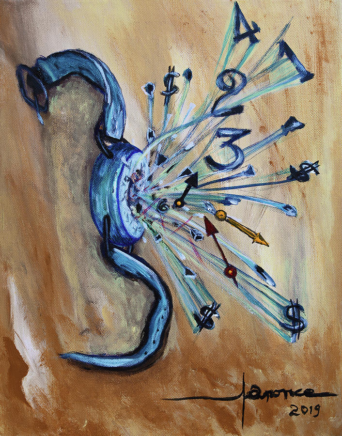 Time Out New York Painting by Manonce Artist Time Out New York Painting by Manonce Artist