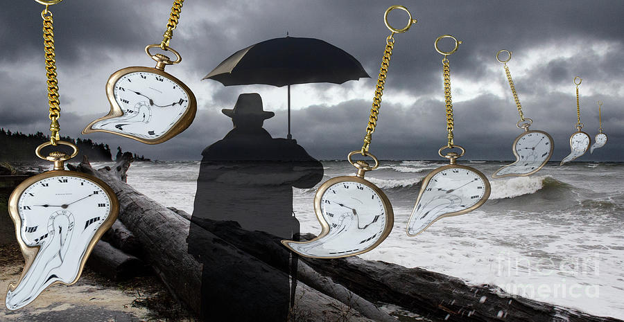 Fantasy Photograph - Time Waits For No Man by Bob Christopher