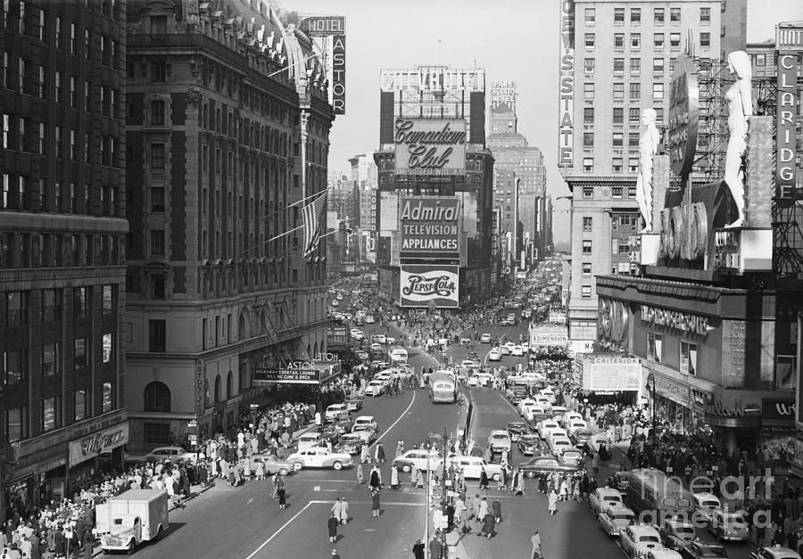 Times Square Photograph by Bettmann