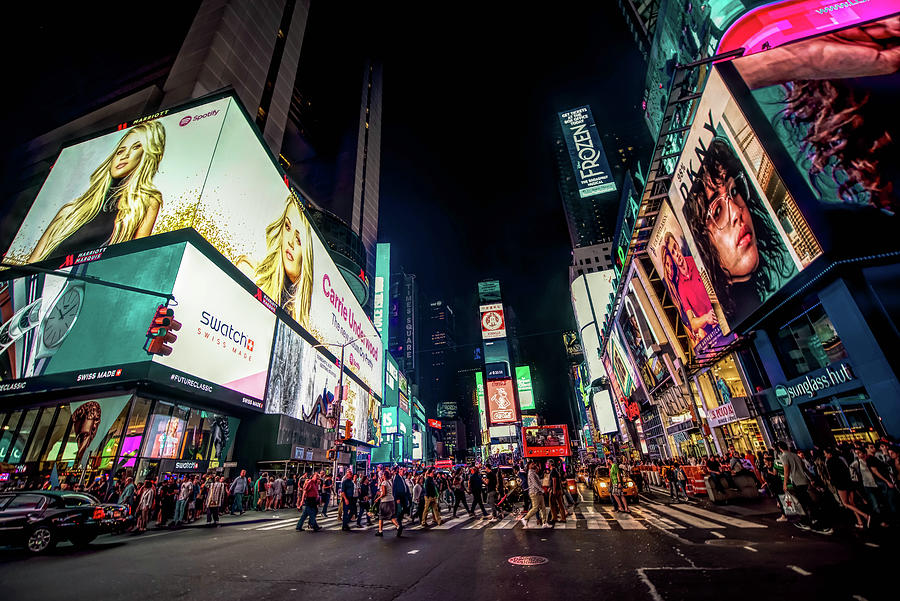 Times Square H2 Photograph by Michelle Saraswati - Fine Art America