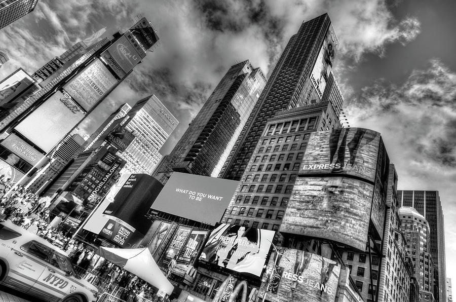 Times Square Modern Architecture Photograph