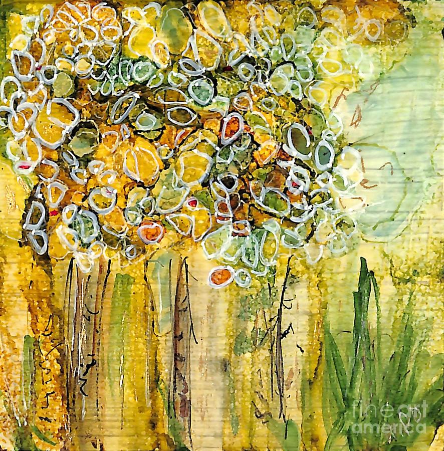 Tangled Forest Painting - Tingle Forest 4 Interior Designer pic by Patty Donoghue