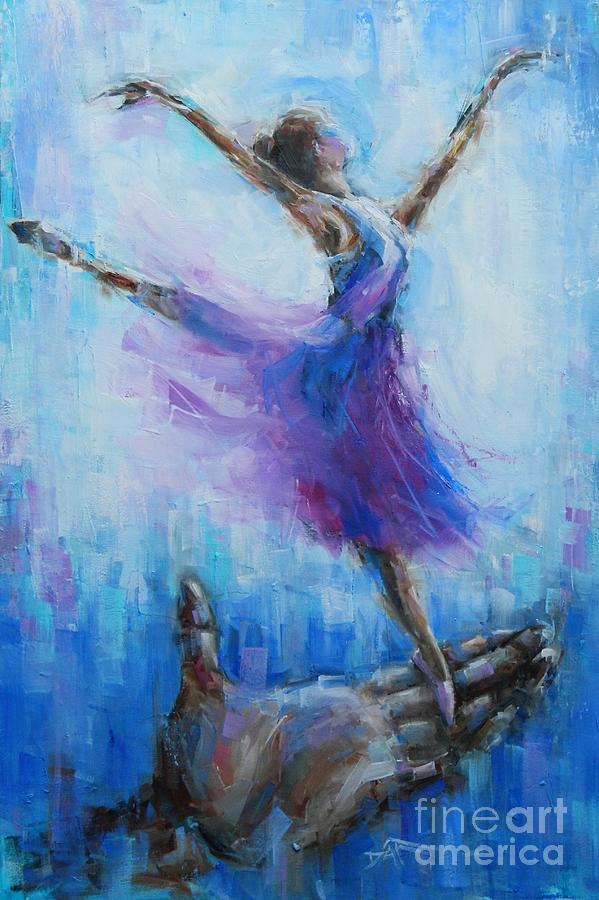 Tiny Dancer Painting by Dan Campbell - Fine Art America