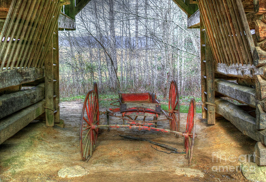 Tiptons Wagon Photograph by Douglas Stucky