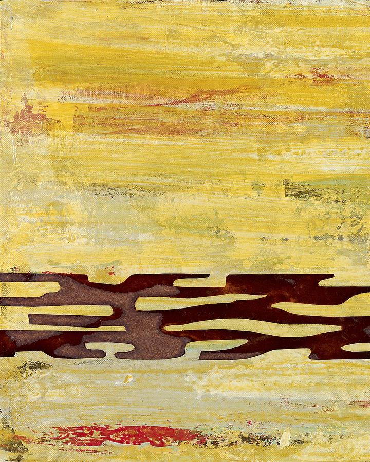 Abstract Painting - Tire Mark I by Natalie Avondet