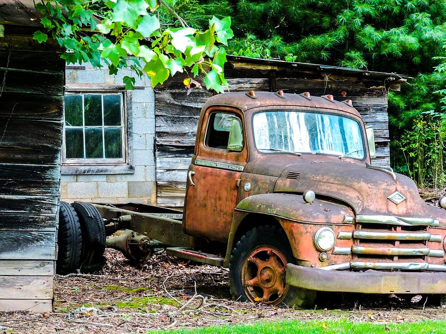 Tired Old Truck Photograph by Carol Cole - Fine Art America