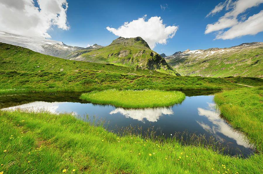 Tirol Mountains And Lake, Austria Photograph by Jpique