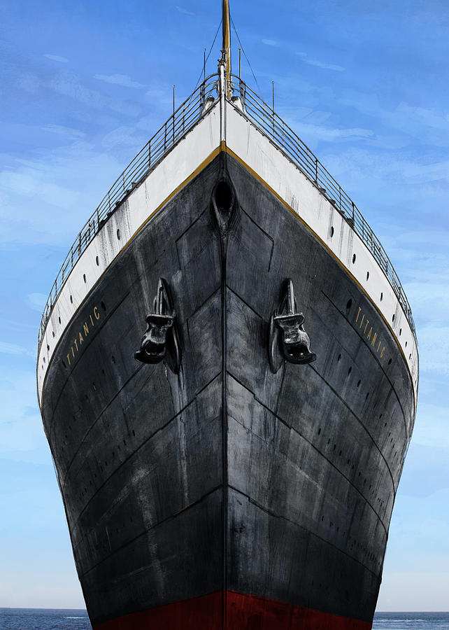 Titanic Digital Art by Andrea Gatti