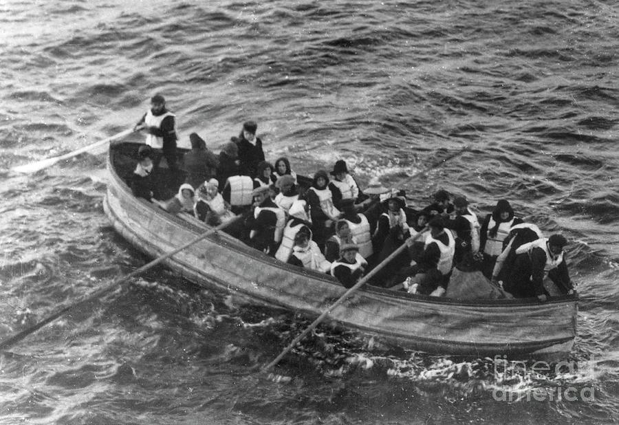 Titanic Lifeboat Photograph by Us National Archives And Records ...