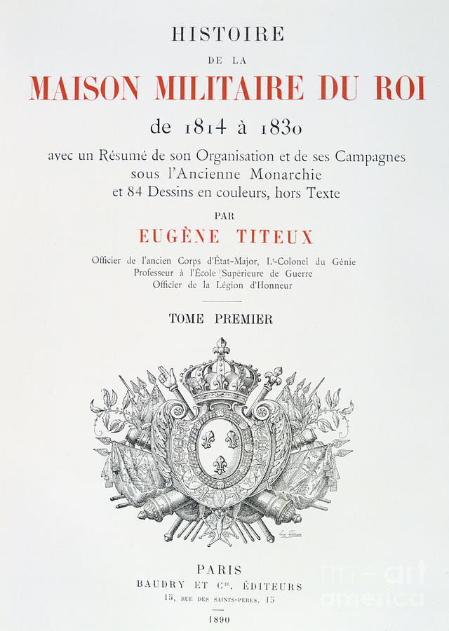 Title Page, 1814-1830. Artist Eugene Drawing by Print Collector