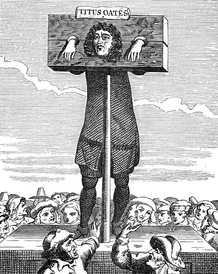 Titus Oates, English Cleric And Perjurer Photograph by Science Source