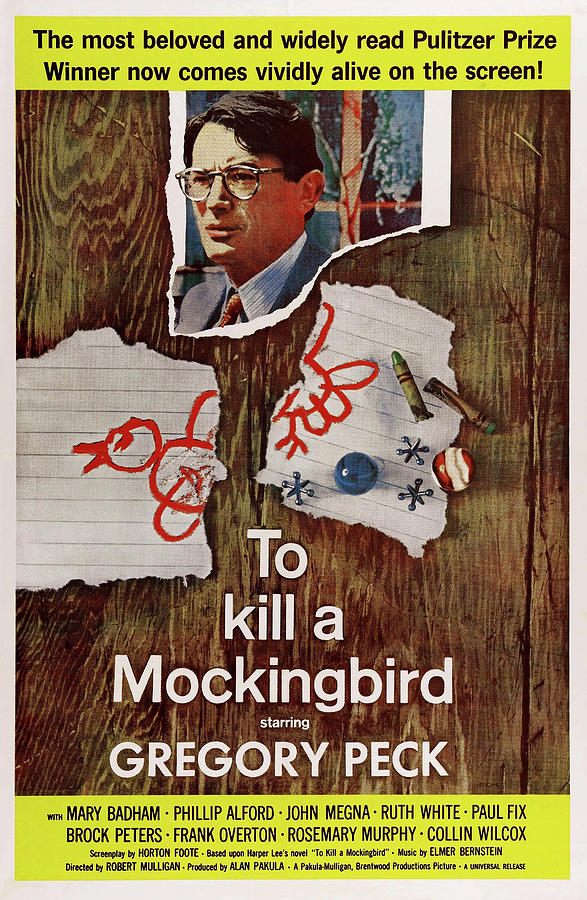 Gregory Peck Photograph - To Kill A Mockingbird by Globe Photos