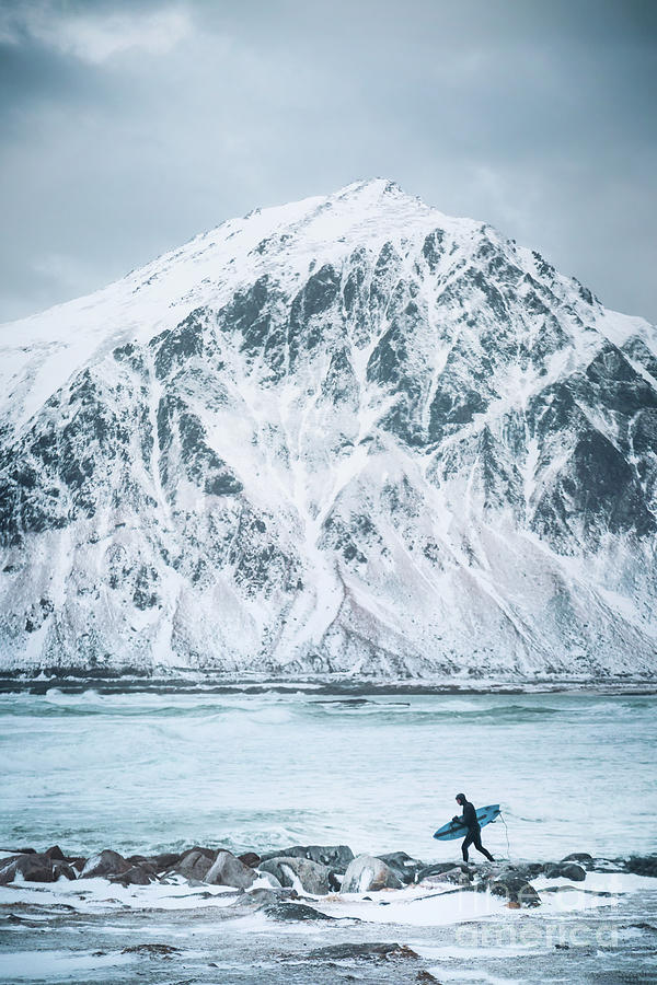 To Ride The Arctic Waves Photograph