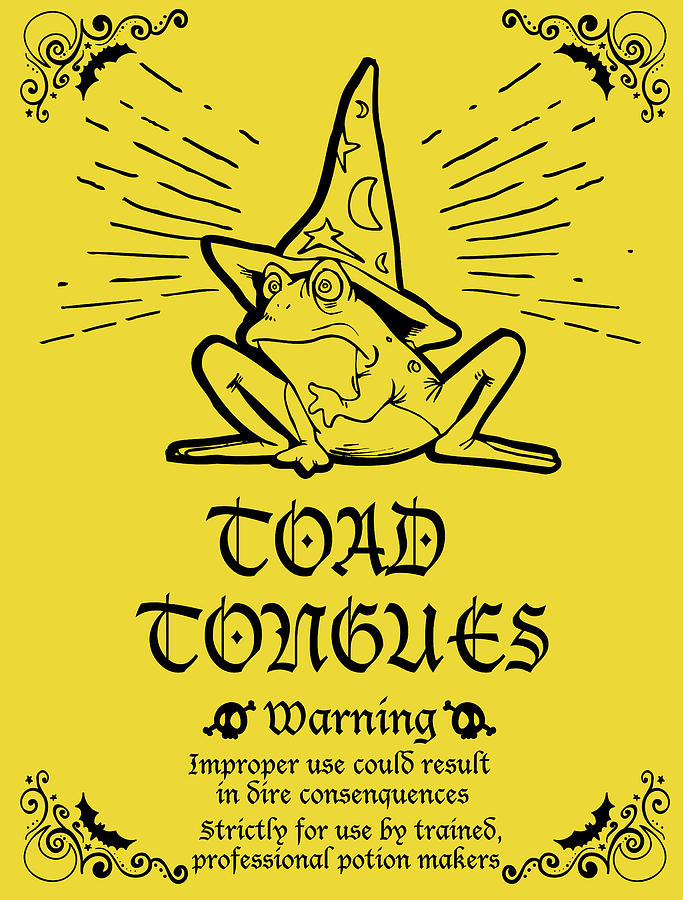 Toad Tongues Digital Art by Long Shot