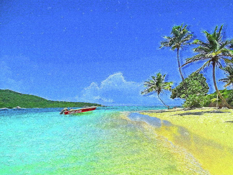 Tobago Cays Impressionism by Island Hoppers Art Tobago Cays Impressionism by Island Hoppers Art